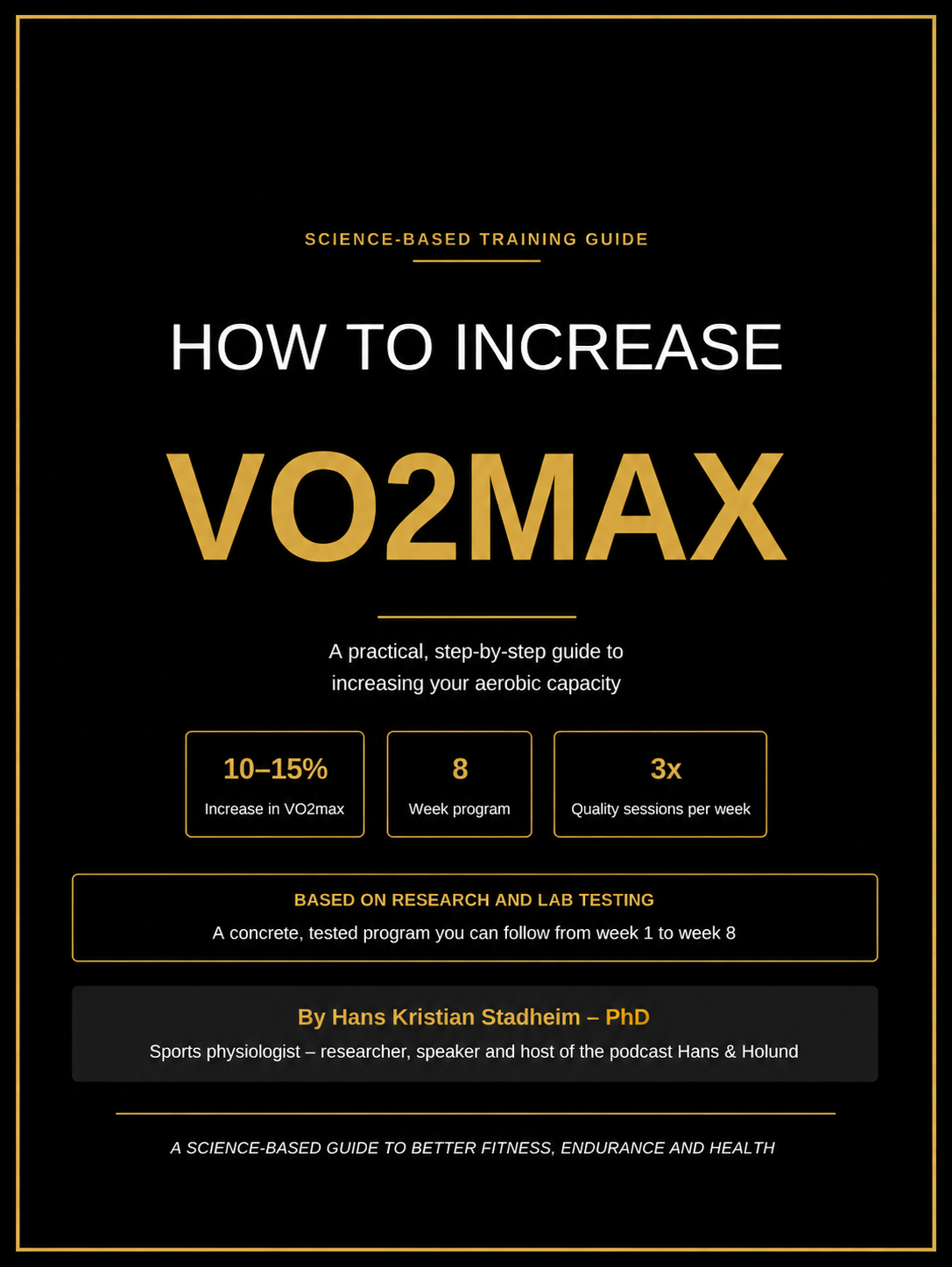 How to increase your VO2max